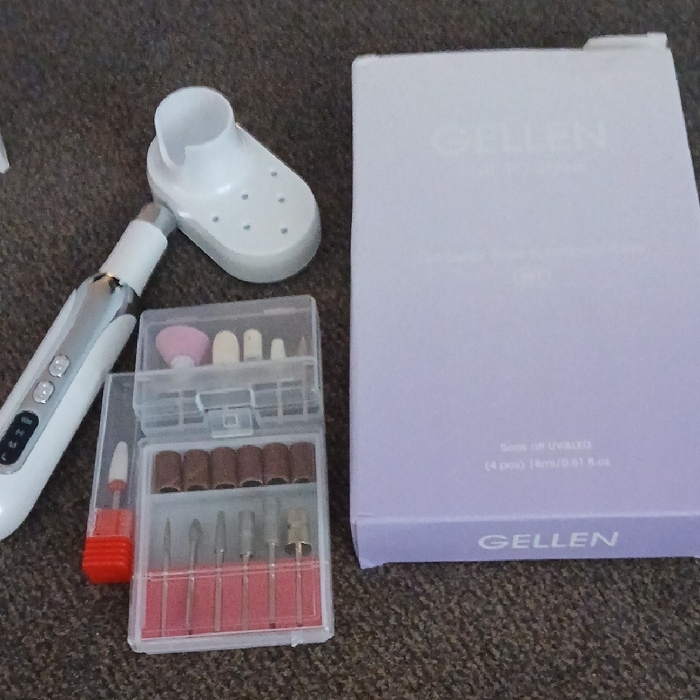 Gellen Nail Drill Set with Accessories